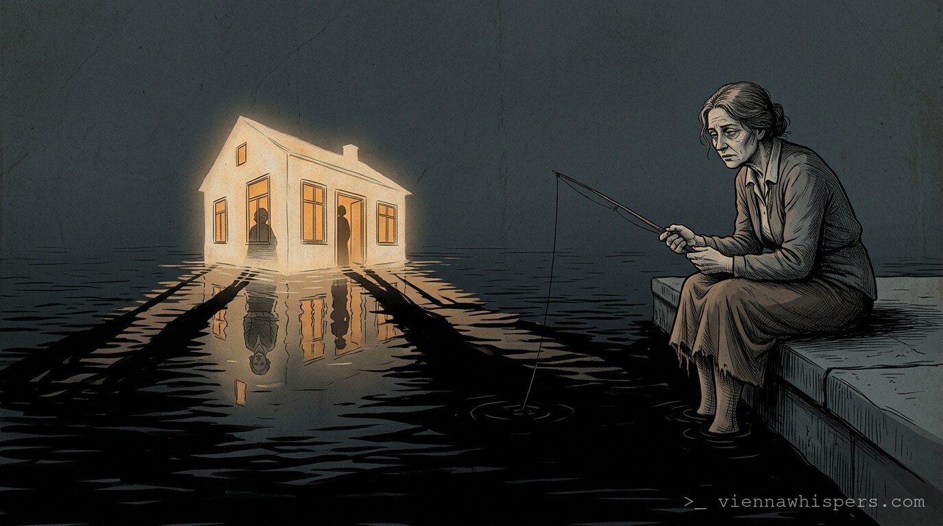 The Fisherwoman and the Bombed City