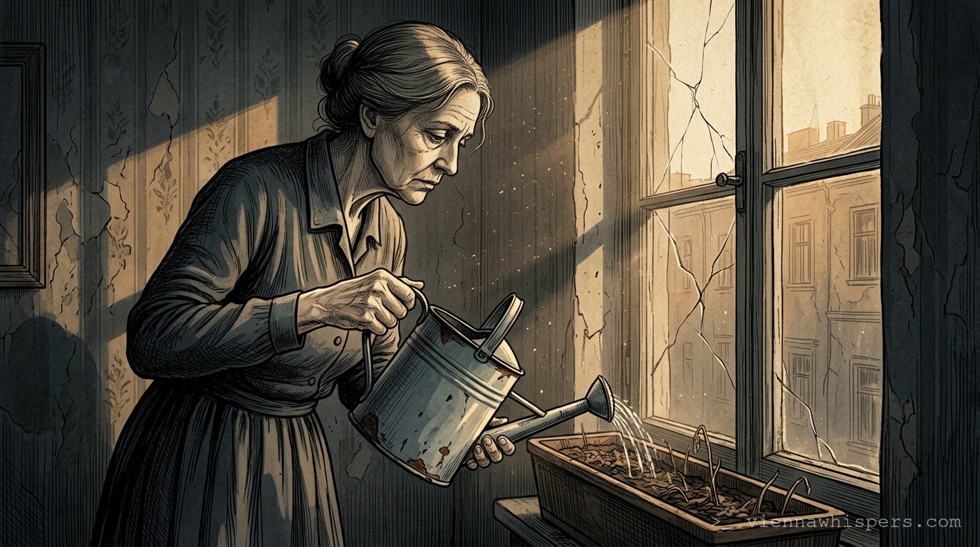 The Woman Who Waters the Ghosts